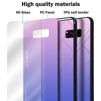 Suojakuori Samsung Galaxy S8 Kotelo (Musta)