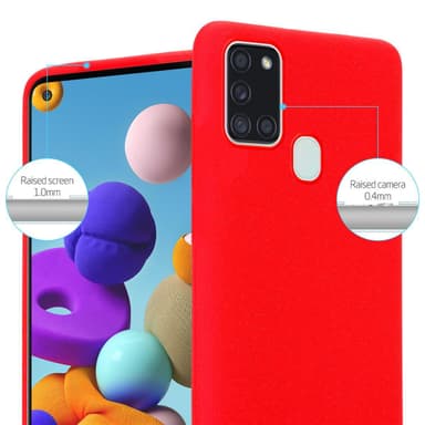 Suojakuori Samsung Galaxy A21s Kotelo (Punainen)