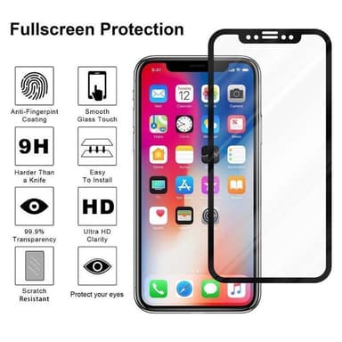 iPhone X / XS Näytönsuoja Suojakalvo