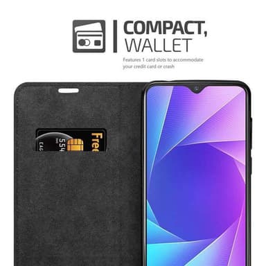 Vivo V11i Suojakuori Lompakkokotelo (Ruskea)
