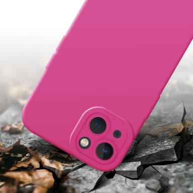 iPhone 14 Suojakuori Kotelo (Vaaleanpunainen)