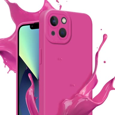 iPhone 14 Suojakuori Kotelo (Vaaleanpunainen)