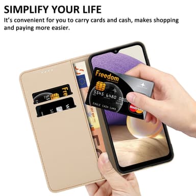 Samsung Galaxy A32 5G Suojakuori Lompakkokotelo