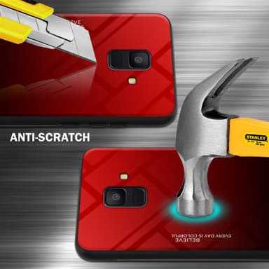 Suojakuori Samsung Galaxy A6 2018 Kotelo (Musta)