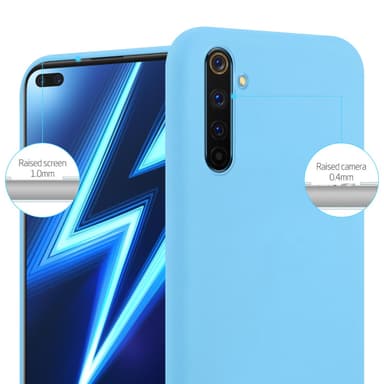 Suojakuori Realme 6 PRO Kotelo (Sininen)