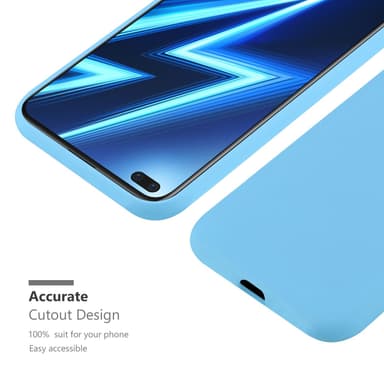 Suojakuori Realme 6 PRO Kotelo (Sininen)