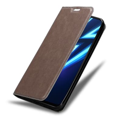 Realme 6 PRO Suojakuori Lompakkokotelo (Ruskea)