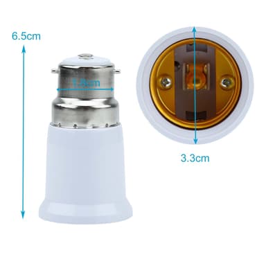 Lamppuadapteri 4x-sarjan alustamiseen (G9 - E14)