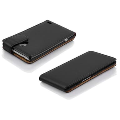 LG L70 (1. SIM) Suojakuori Lompakkokotelo (Musta)