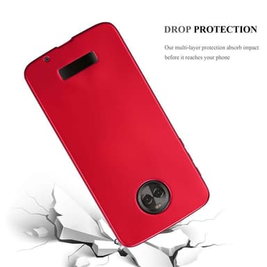 Motorola MOTO X4 Suojakuori Kotelo (Punainen)
