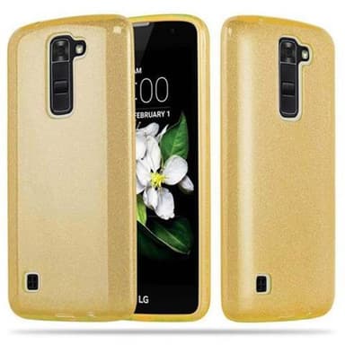 LG K7 2016 Suojakuori Kotelo (kulta)