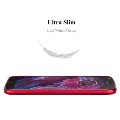 Motorola MOTO X4 Suojakuori Kotelo (Punainen)