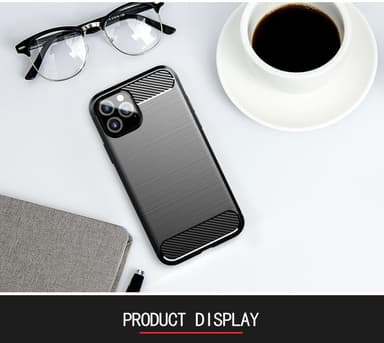Suojakuori iPhone 11 PRO MAX Kotelo (Musta)