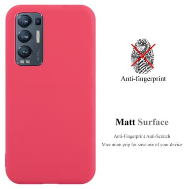 Suojakuori Oppo FIND X3 NEO Kotelo (Punainen)