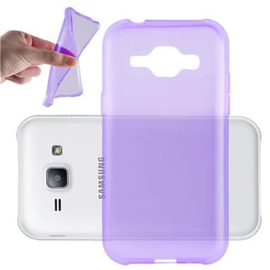 Samsung Galaxy J1 2015 Suojakuori Kotelo (Violetti)