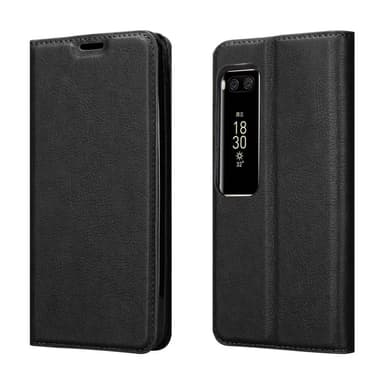 MEIZU PRO 7 Suojakuori Lompakkokotelo (Musta)