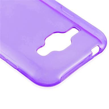 Samsung Galaxy J1 2015 Suojakuori Kotelo (Violetti)