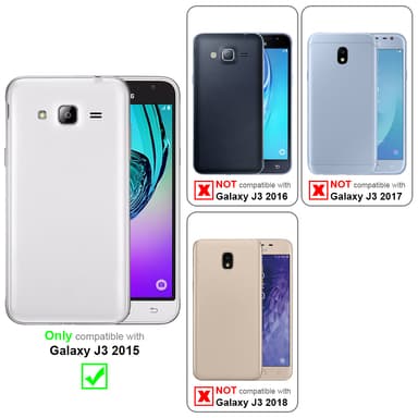 Samsung Galaxy J3 2015 Näytönsuoja Karkaistu lasi