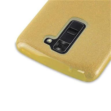 LG K7 2016 Suojakuori Kotelo (kulta)