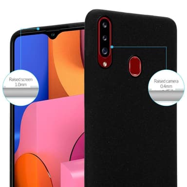 Suojakuori Samsung Galaxy A20s Kotelo (Musta)