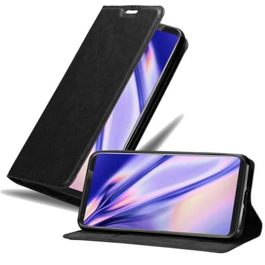 LG V35 Suojakuori Lompakkokotelo (Musta)