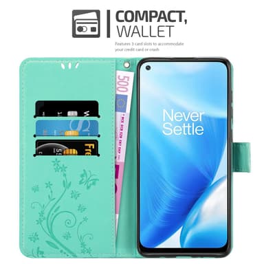 OnePlus Nord N200 5G Suojakuori Lompakkokotelo