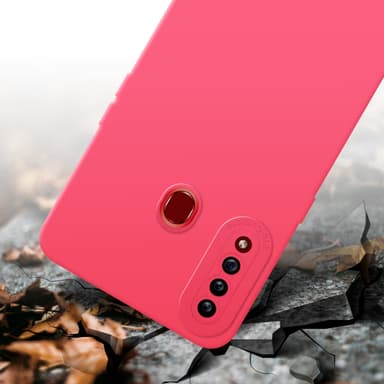 Samsung Galaxy A20s Suojakuori Kotelo (Punainen)