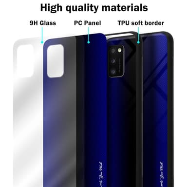 Samsung Galaxy A41 Suojakuori Kotelo (Violetti)
