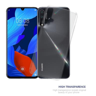 Huawei NOVA 5 / 5 PRO Suojakuori Kotelo (Läpinäkyvä)