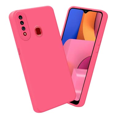 Samsung Galaxy A20s Suojakuori Kotelo (Punainen)