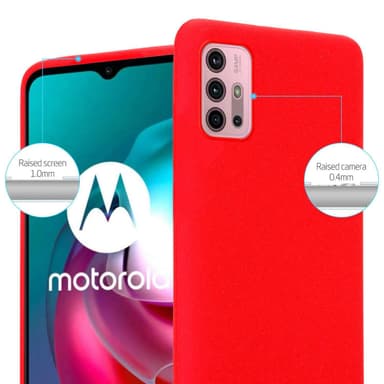 Suojakuori Motorola MOTO G10 / G30 Kotelo (Punainen)