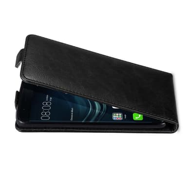 Huawei P9 PLUS Suojakuori Lompakkokotelo (Musta)