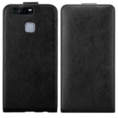 Huawei P9 PLUS Suojakuori Lompakkokotelo (Musta)