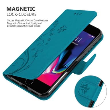 iPhone 7 / 7S / 8 / SE 2020 Suojakuori Lompakkokotelo