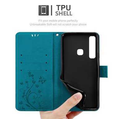 Samsung Galaxy A9 2018 Suojakuori Lompakkokotelo