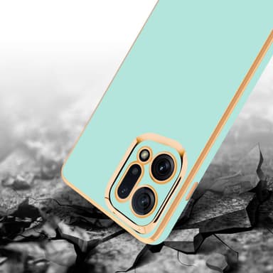 Oppo FIND X5 Suojakuori Case Cover (Green)