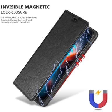 Umidigi C1 / C1 MAX Suojakuori Lompakkokotelo (Musta)