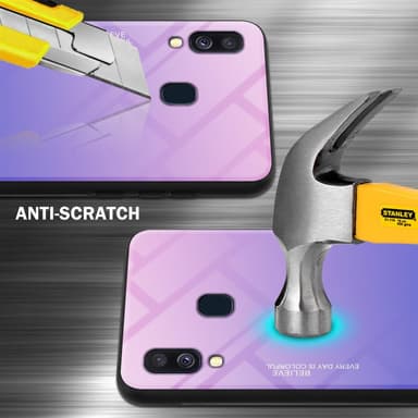 Suojakuori Samsung Galaxy A40 Kotelo (Musta)