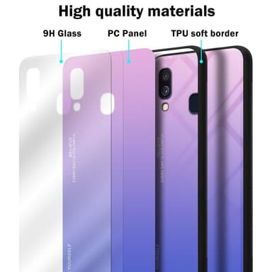 Suojakuori Samsung Galaxy A40 Kotelo (Musta)