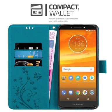 Motorola MOTO E5 PLUS Suojakuori Lompakkokotelo