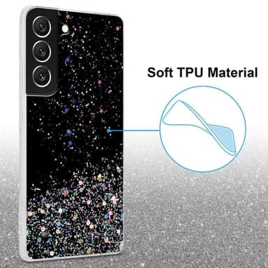 Samsung Galaxy S22 Suojakuori Kotelo (Musta)