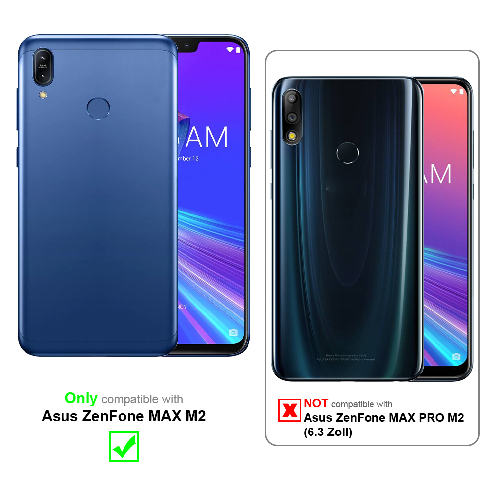 Asus ZenFone MAX M2 Suojakalvo Karkaistu lasi
