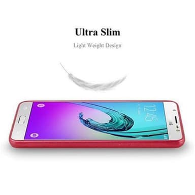 Samsung Galaxy J7 2016 Suojakuori Kotelo (Punainen)