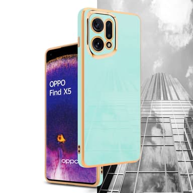 Oppo FIND X5 Suojakuori Case Cover (Green)