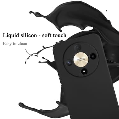 Honor Magic 6 Lite 5G Suojakuori Kotelo (Musta)
