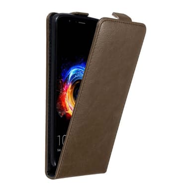 Honor 8 PRO Suojakuori Lompakkokotelo (Ruskea)