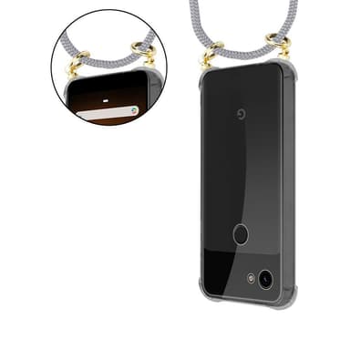 Google PIXEL 3A XL Suojakuori Kotelo (harmaa)