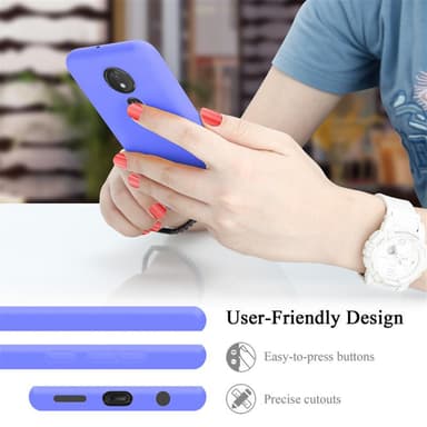 Motorola MOTO G7 POWER Suojakuori Kotelo (Violetti)