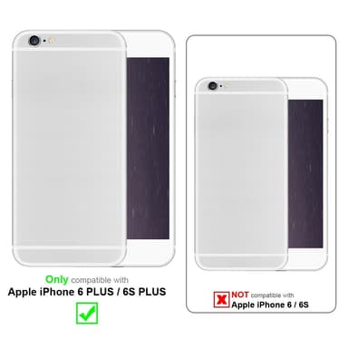 iPhone 6 PLUS / 6S PLUS Suojakuori Kotelo (Läpinäkyvä)