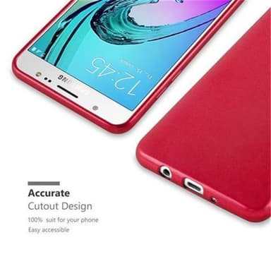 Samsung Galaxy J7 2016 Suojakuori Kotelo (Punainen)